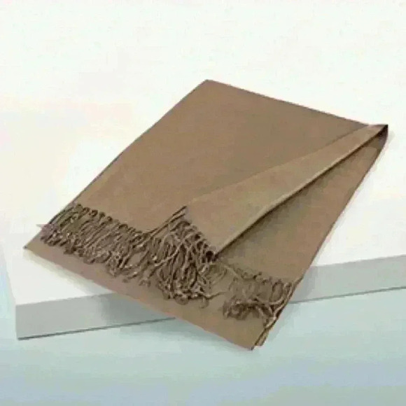 Accessories - Brown ( Tan) Pashmina Scarf/Shall